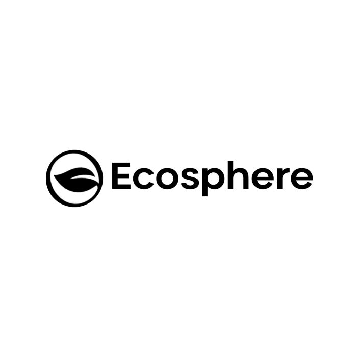 EcoSphere logo in black on white