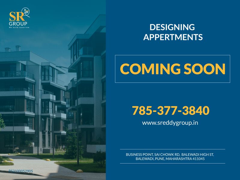 Hoarding: Designing apartments, coming soon, with the phone number