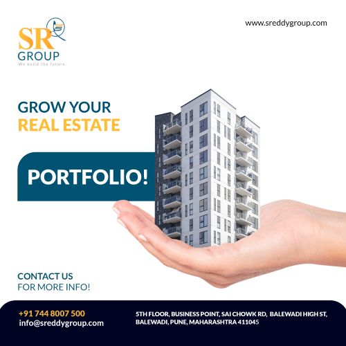 Post: Grow your real estate portfolio, a hand holding a tower